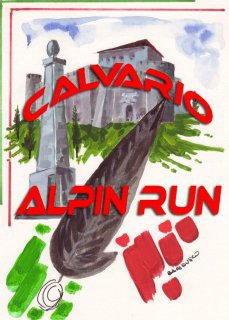12ª CALVARIO ALPIN RUN "Memorial Tullio Poiana" Logo