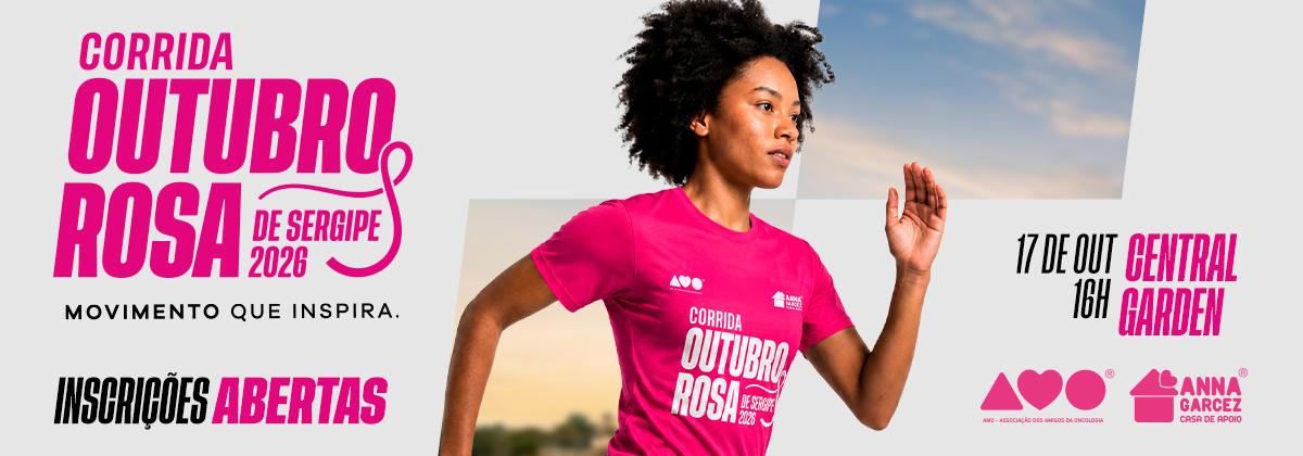 12ª Corrida OUTUBRO ROSA de Sergipe - 2026