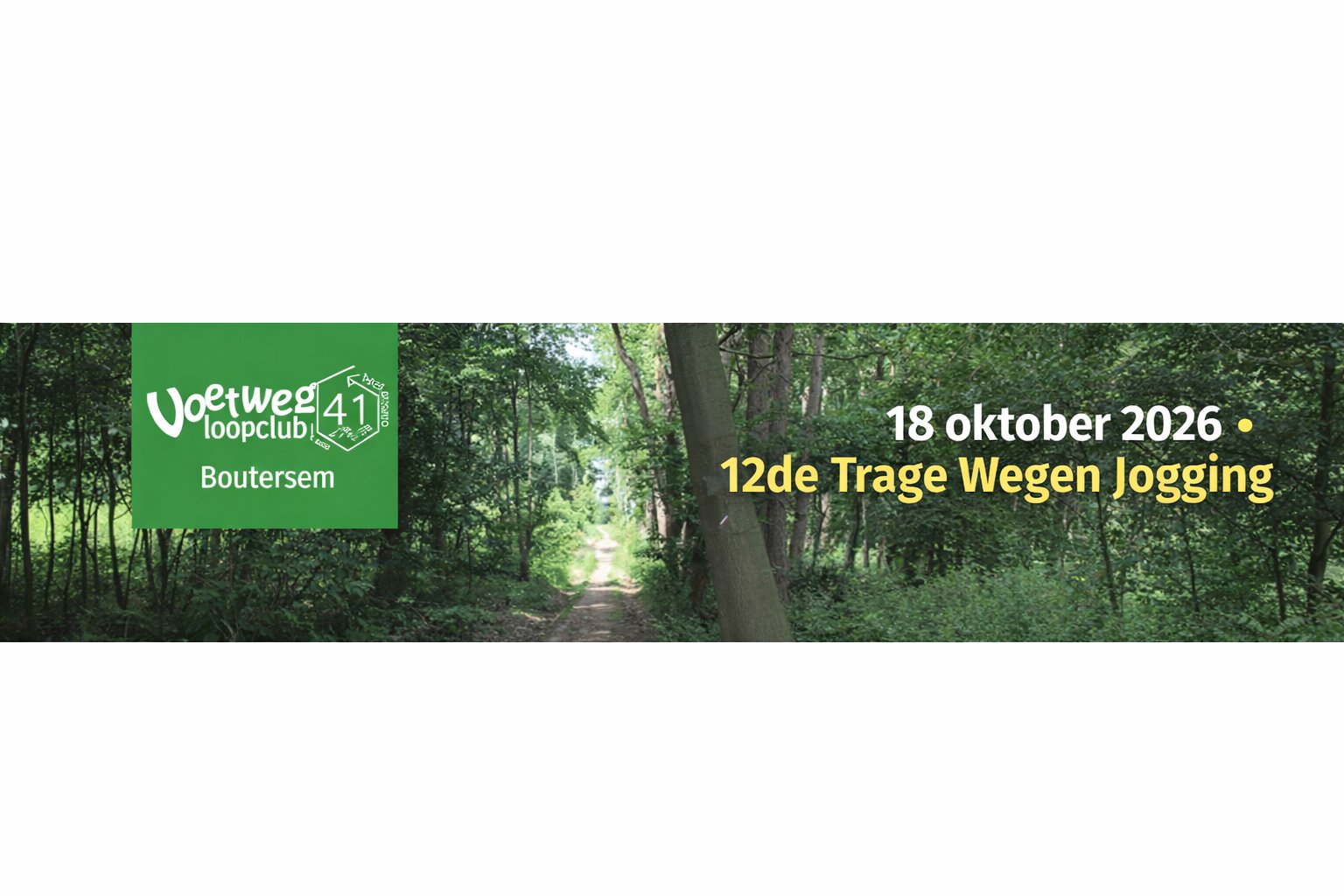 12de Trage Wegen Jogging Logo