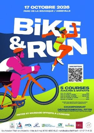 12ème Bike and Run d'Abbeville Logo