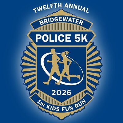 12th Annual Bridgewater Police 5K and 1M Kids Fun Run Logo