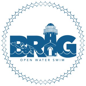 12th Annual Brigantine Open Water Swim Logo