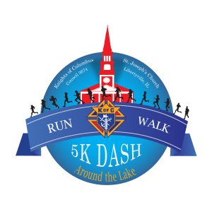 12th Annual Dash Around the Lake Logo