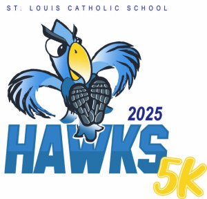 12th Annual St Louis Hawks 5K and Fun Run Logo