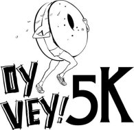 12th Oy Vey 5K Run/Walk and 1m Fun Walk Logo