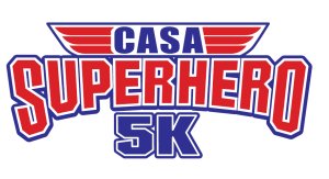 13th Annual CASA of the Northern Bluegrass Region 5K Superhero Run/Walk Logo