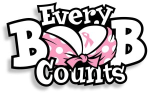 13th Annual Every Boob Counts 5K Run/Walk Logo
