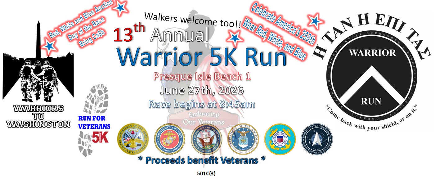13th Annual Warrior 5K Run
