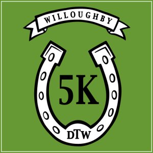 14th Annual Downtown Willoughby 5k Logo