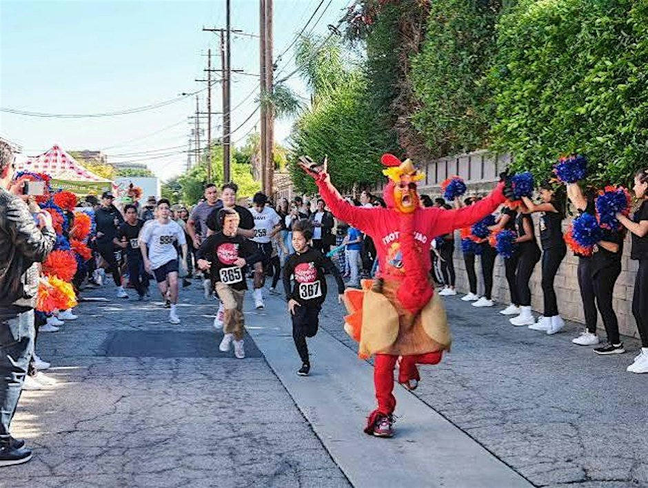 14th ANNUAL TOLUCA LAKE TURKEY TROT REGISTRATION Logo