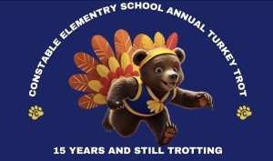 Constable Elementary PTO Turkey Trot 5K Race, Half-Mile & 50-Yard Dash Logo