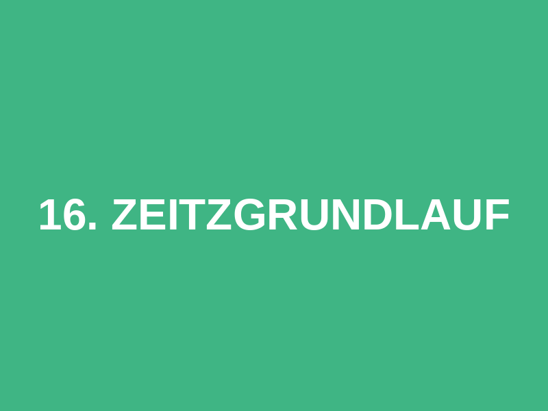 16. Zeitzgrundlauf Logo