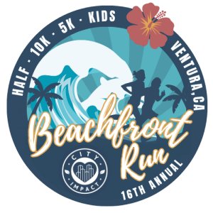 16th Annual BEACHFRONT RUN Logo