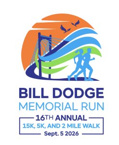 16th Annual Bill Dodge Memorial Bay Run 15K, 5K, 2 Mile Walk