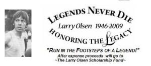 16th Annual Larry Olsen 5K Classic and Kids Dash Logo