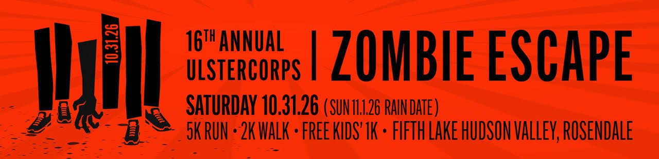 16th Annual UlsterCorps Zombie Escape Logo