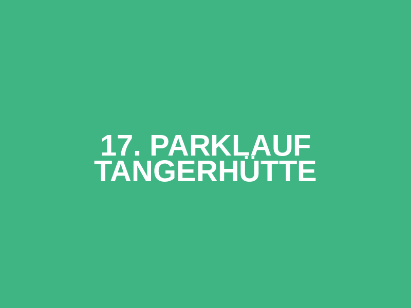 17. Parklauf Tangerhütte Logo
