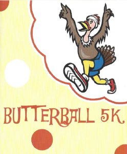 17th Annual Butterball 5K Logo