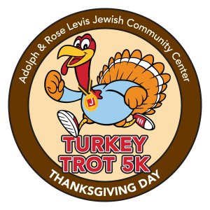 17th Annual Levis JCC Turkey Trot 5k Logo