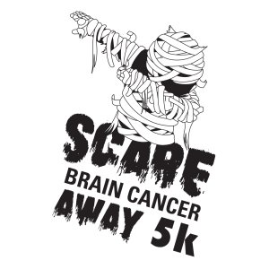 18th Annual Scare Brain Cancer Away 5K Run/Walk Logo