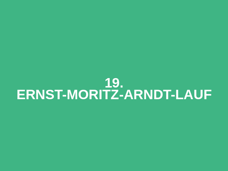 19. Ernst-Moritz-Arndt-Lauf Logo