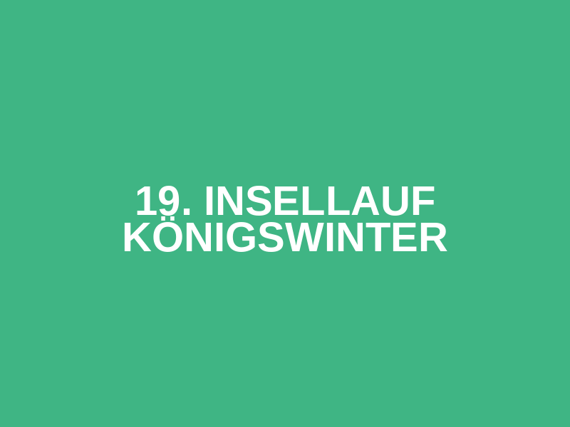 19. Insellauf Königswinter Logo