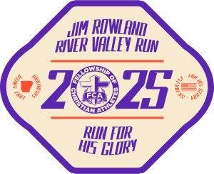 19th Annual Jim Rowland FCA River Valley Run 5k, 10k, Half Marathon Logo