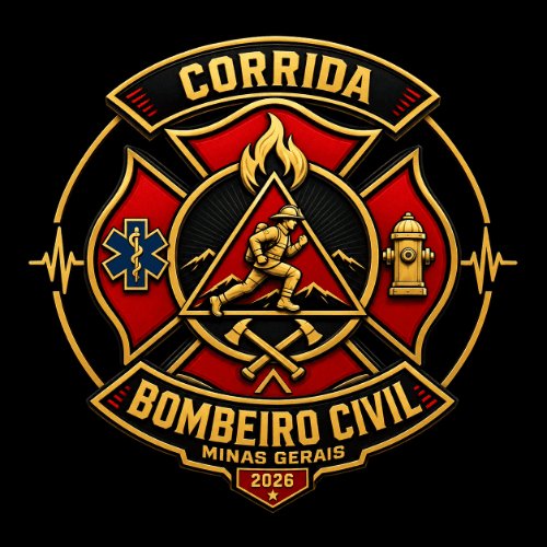 1ª CORRIDA DO BOMBEIRO CIVIL Logo
