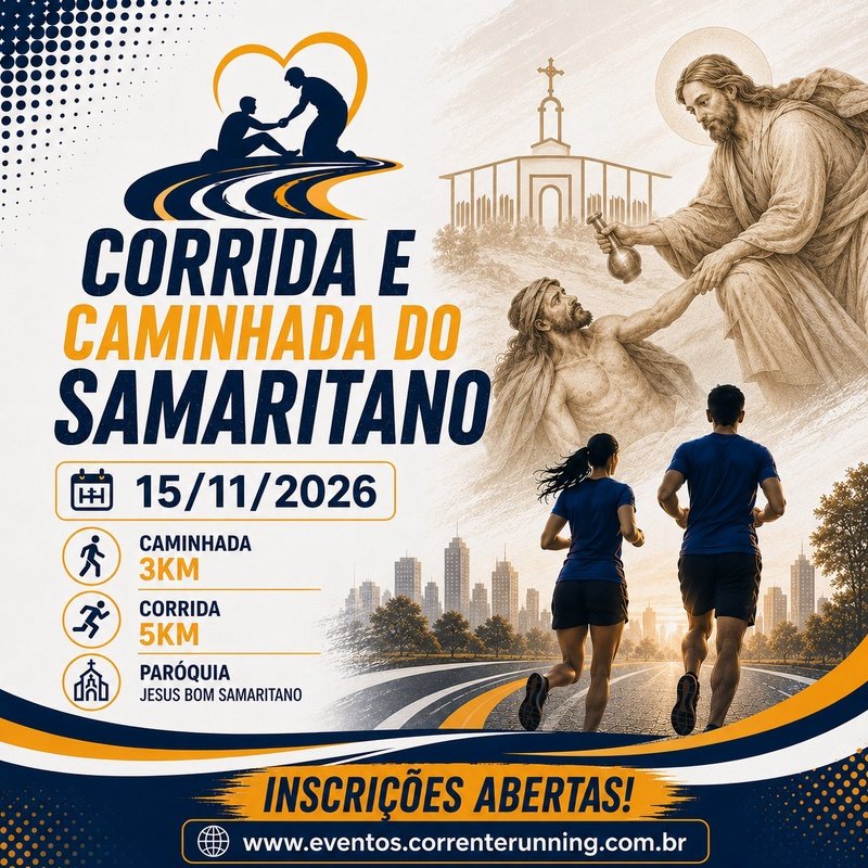 1ª Corrida e Caminhada do Samaritano