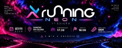 1ª CORRIDA X - RUNNING Logo
