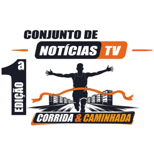 1ª EDIÇÃO DA CORRIDA E CAMINHADA " CONJUNTO DE NOTÍCIAS TV " Logo