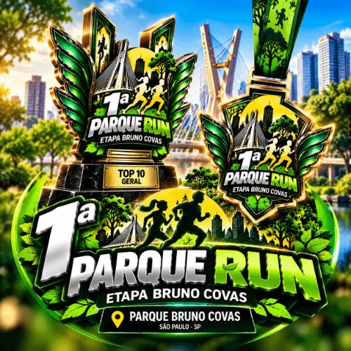 1ª PARQUE RUN - ETAPA BRUNO COVAS Logo