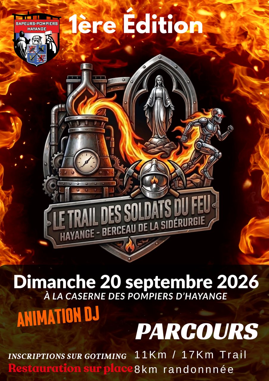 1er TRAIL DES SAPEURS-POMPIERS D'HAYANGE
