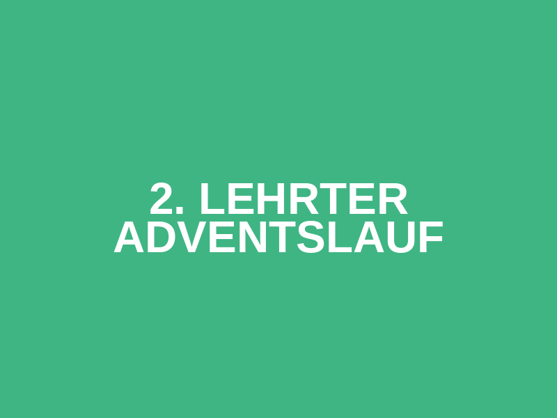 2. Lehrter Adventslauf