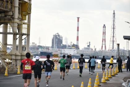 2nd Yokkaichi Minato Run Festival (第2回 四日市みなとランフェスティバル) Logo