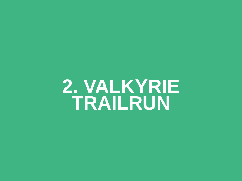 2. Valkyrie Trailrun Logo