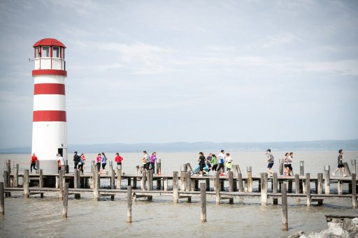 20. Leuchtturmlauf Podersdorf Logo