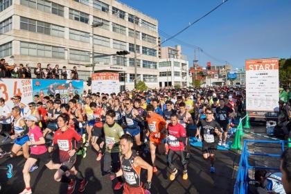 Saigo Takamori 200th Birth / 150th Death Anniversary Countdown Commemorative Kagoshima Marathon 2027 [Fun Run] (西郷隆盛生誕200年・没後150年カウントダウン記念 鹿児島マラソン2027【ファンラン】) Logo