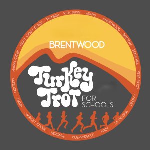 2026 Brentwood Turkey Trot for Schools Logo