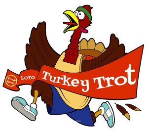 2025 LOTO Turkey Trot 5k Logo