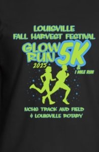 2025 Louisville Fall Festival Glow 5K Run/Walk Logo