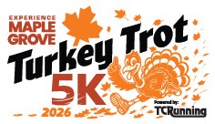 2026 Maple Grove Turkey Trot Logo