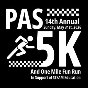 2027 15th Annual Penn Alexander School Run for Art & Science 5K & 1-Mile Fun Run/Walk Logo