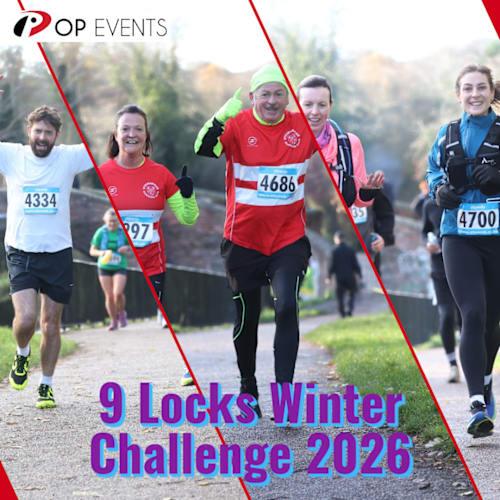 2026 - 9 Locks 10km Autumn Challenge Logo