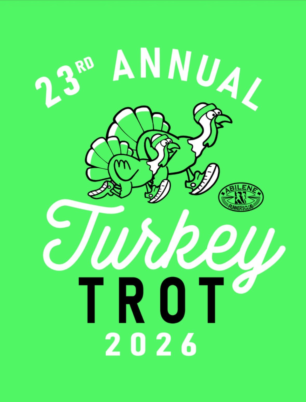 2026 Abilene Turkey Trot Benefitting the West Texas Rehab Logo