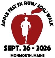 2026 AppleFest 5k Run, Jog, Walk presented by the Friends of Cumston Hall Logo