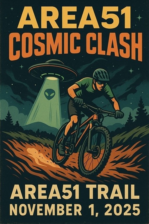 2026 Area 51 3/6Hour MTB Race Logo