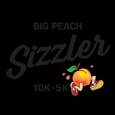 2026 Big Peach Sizzler 10K & 5K Logo