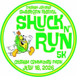 2026 Chatham  Sweetcorn Shuck n' Run 5K Logo