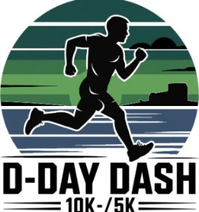 2026 D-Day Dash 10K/5K/Fun Run (Ranger Memorial Triad) Logo